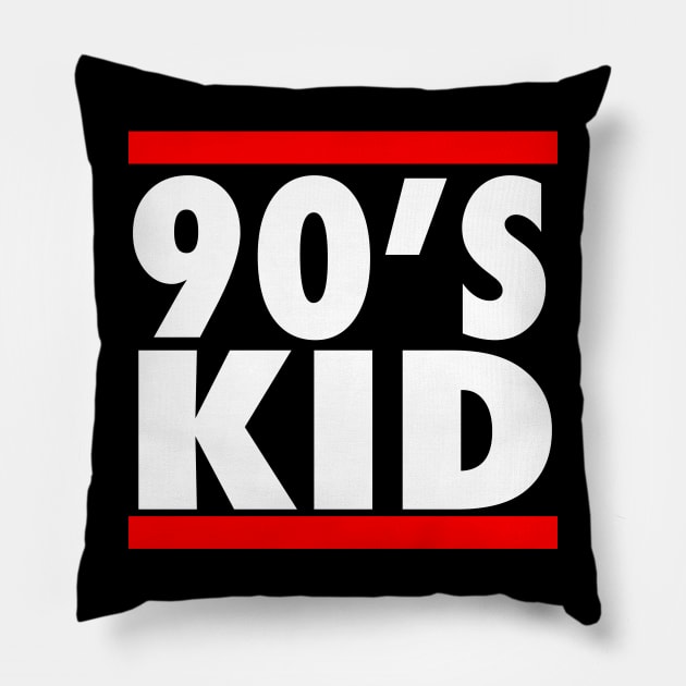 90s Kid - Nineties Kid Pillow by fromherotozero