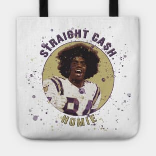 randy moss straight cash homie cartoon funny t-shirt Tote