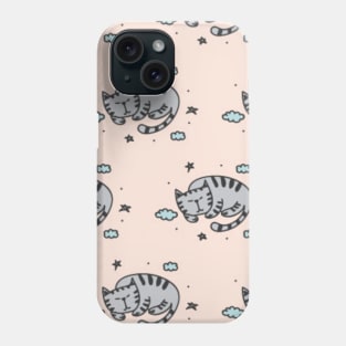 Cat Pattern Mask Phone Case