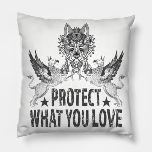 Protect What you love Pillow