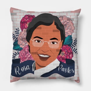 Tribute to Rosa Parks Pillow