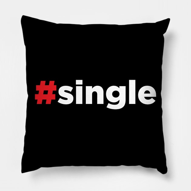 Hashtag Single Pillow by JamesBennettBeta