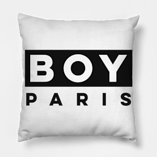 Boy Paris Pillow