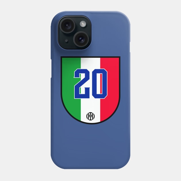 inter campioni d'Italia Phone Case by lounesartdessin