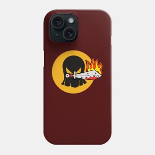 ghost with fiery knife Phone Case