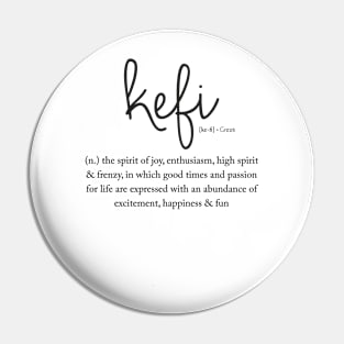 Kefi - Spirit of Joy Pin