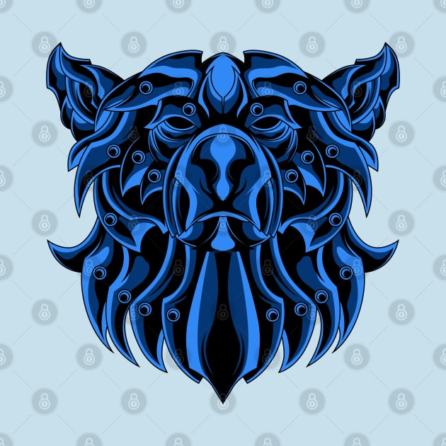 blue iron bear by sugiartoss_