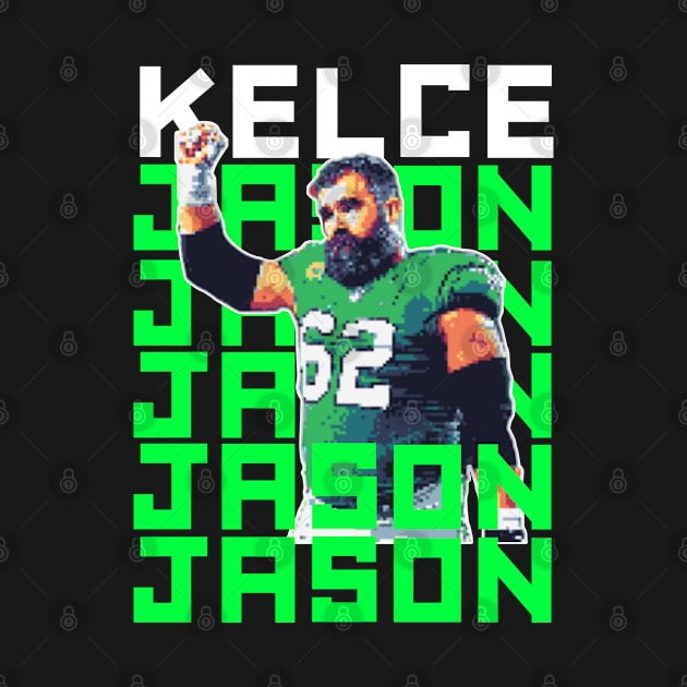 Jason kelce by Qrstore