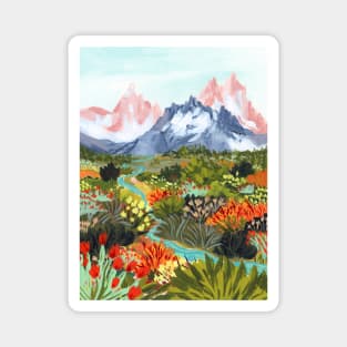 Autumn mountains Magnet