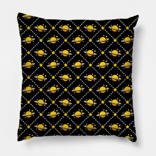 Saturn Pattern Pillow