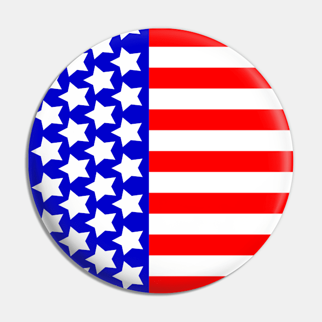 Stars N Stripes Pin by 2HivelysArt