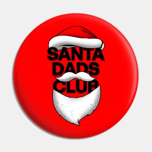 Santa Claus Dads Club Christmas Gift For Dads Pin