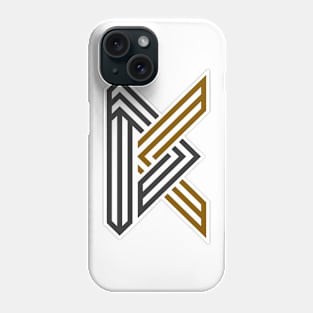 alphabet K artwork Phone Case