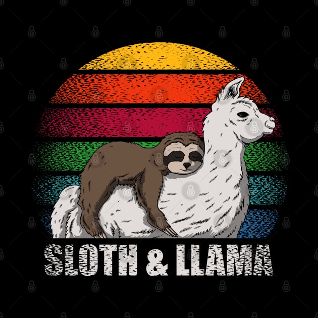 Sloth & LLama by Mako Design 