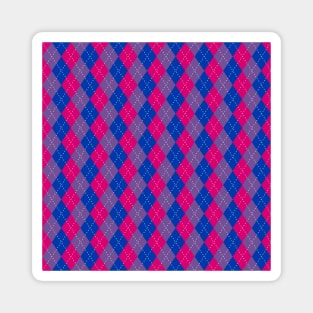 Bisexual Pride - Bi Pride Y2K Pattern Magnet