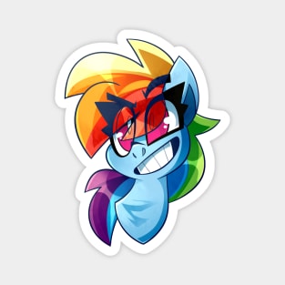 RainbowDash Bust Magnet