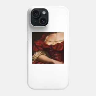 aesthetic Franz Xaver Winterhalter red dress Phone Case