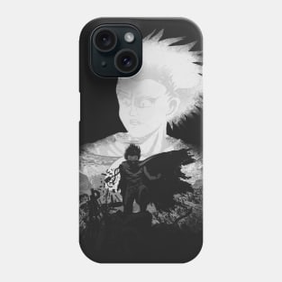 Monochrome Neo Tokyo Phone Case