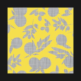 Olives and Oranges - Ultimate gray and Illuminating yellow T-Shirt