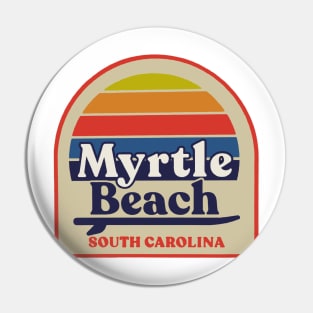 Myrtle Beach South Carolina Decal Pin