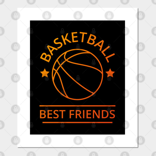 Basketball Best Friends Ii Basketball Player Posters And Art