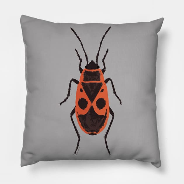 European firebug Pillow by uncutcreations