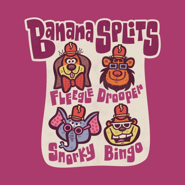 Banana Splits Forever! by Jon Kelly Green Shop