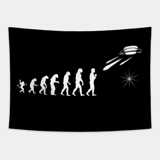 Eend of human evolution Tapestry