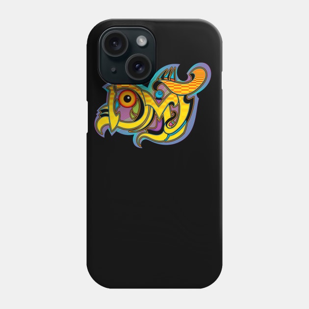 DMT Graffiti Phone Case by Koko Ricky