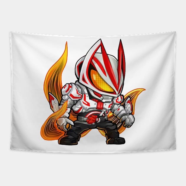 kamen rider Tapestry by mprokolo corgi