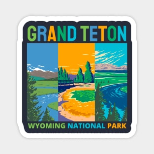 Grand Teton National Park Wyoming Magnet