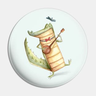 Play for me Croco Pin