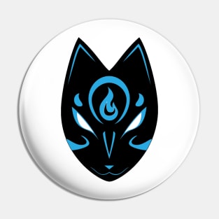 Cold Fire Fox mask Pin