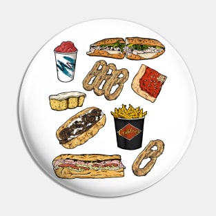 Philly Foods Pin