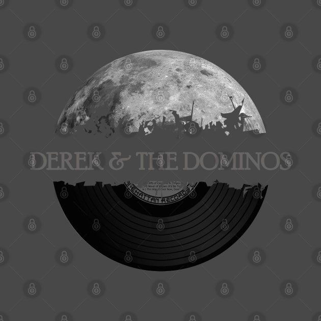 Derek and the Dominos moon vinyl by hany moon