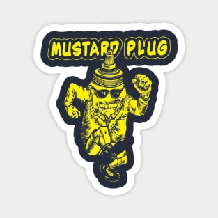 mustard plug rude Magnet