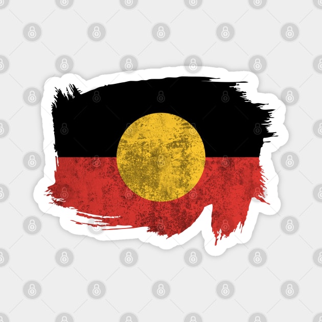 Aboriginal Flag Magnet by CF.LAB.DESIGN