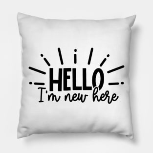 hello Im new here Pillow