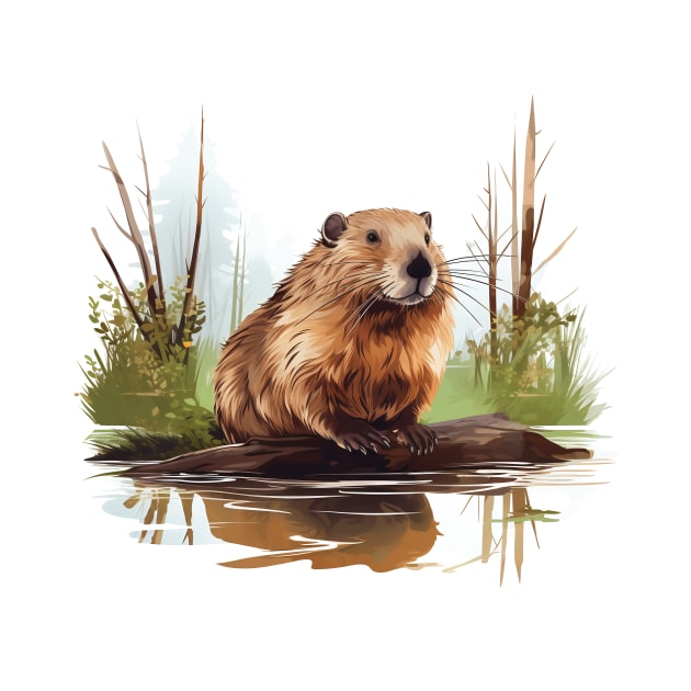 I Love Beaver by zooleisurelife