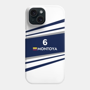 F1 2001 - #6 Montoya Phone Case