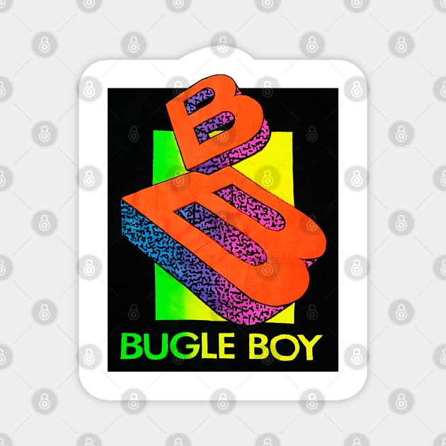Bugle Boy - 90s Retro Magnet by nicklower
