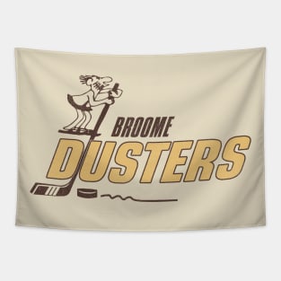 Defunct Broome Dusters Hockey Team Tapestry