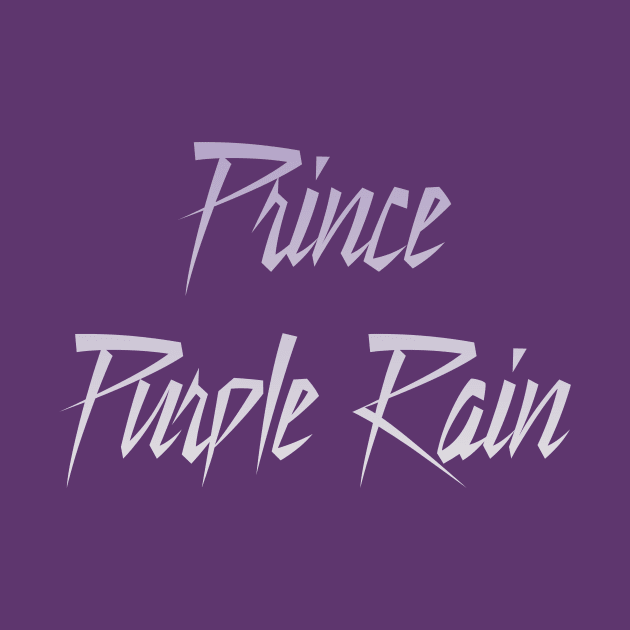 Prince - Purple rain by TheRelaxedWolf