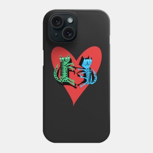 Love Cats, cool kitty cats. Phone Case