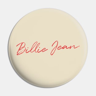 Billie Jean Pin
