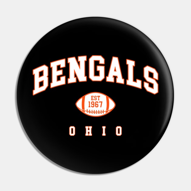 The Bengals Pin by CulturedVisuals