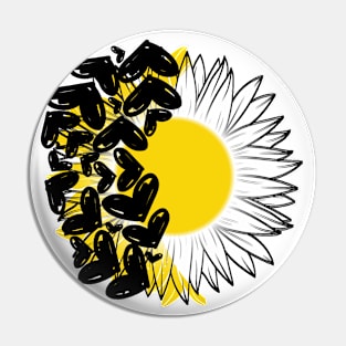 Sunflower Pin