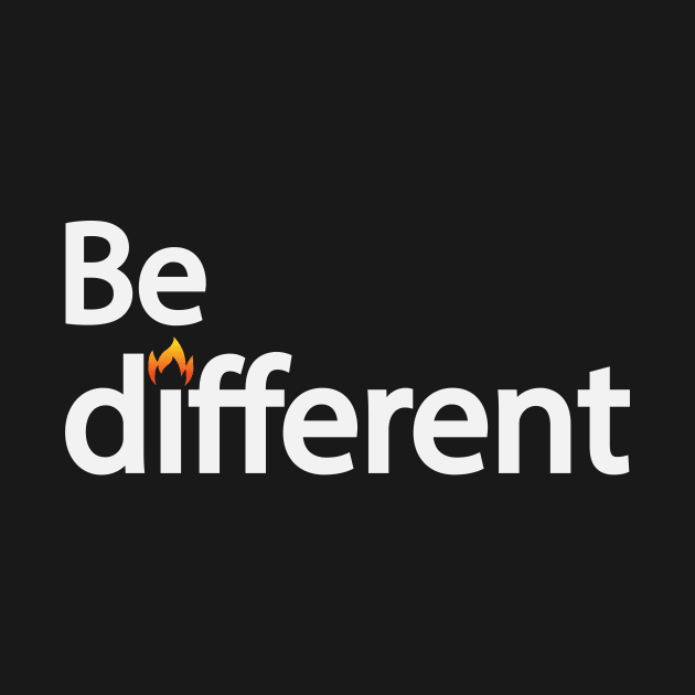 Be different text design by BL4CK&WH1TE 