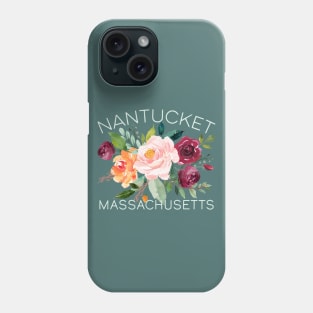 Cape Cod Massachusetts Floral Bouquet for Women Who Love Roses Phone Case