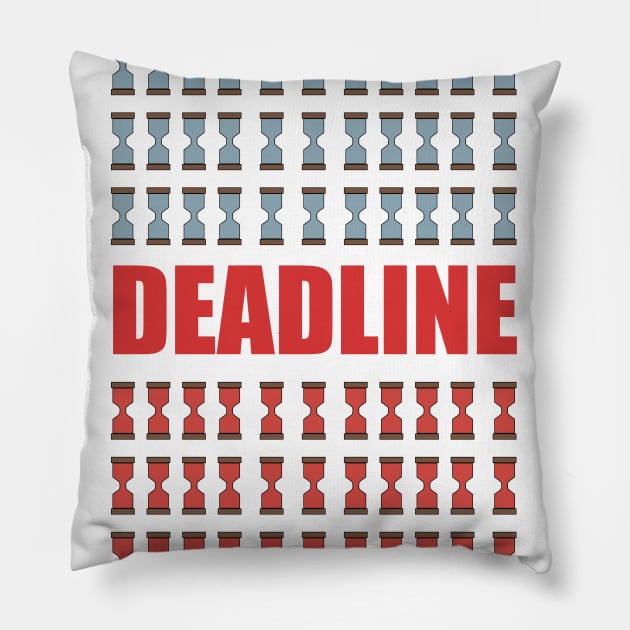 Deadline Pillow by Nortrym